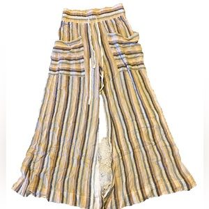 Free People brezzy wide leg pull on pants